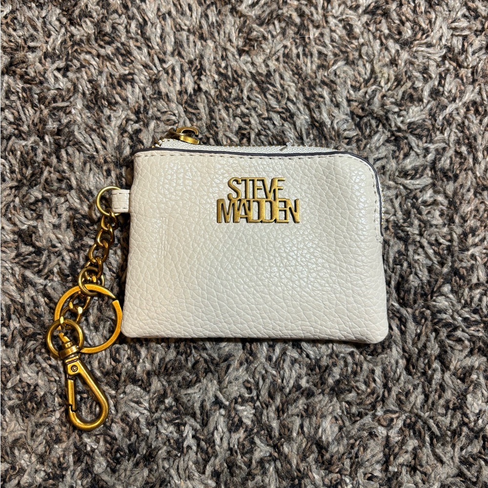 Steve Madden Gold and Black Mini Pouch